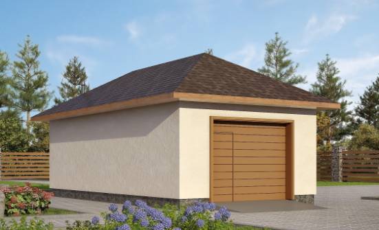 040-001-П Проект гаража из блока Жигулёвск | Проекты домов от House Expert
