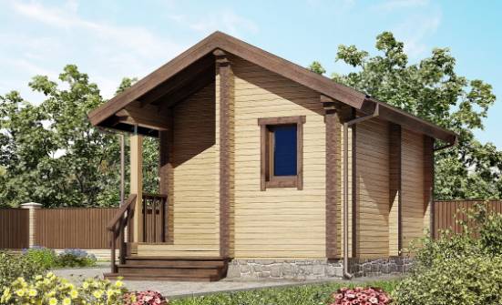 020-002-П Проект бани из дерева Жигулёвск | Проекты одноэтажных домов от House Expert