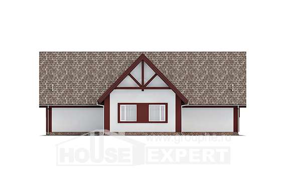 145-002-Л Проект гаража из керамзитобетонных блоков Жигулёвск, House Expert