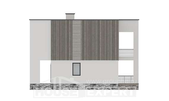 150-017-П Проект двухэтажного дома, доступный дом из керамзитобетонных блоков Жигулёвск, House Expert